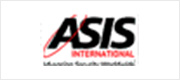 A logo of asis international